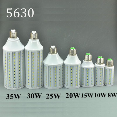 (image for) 5630 8W Corn Light Bulb Lamp 10W 15W 20W 25W 30W 35W E27 High power Light Corn Lamp Bulb